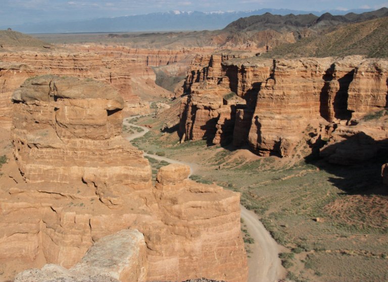 Yurt-elling me it’s Wonderful! Charyn Canyon Kyrgyzstan.